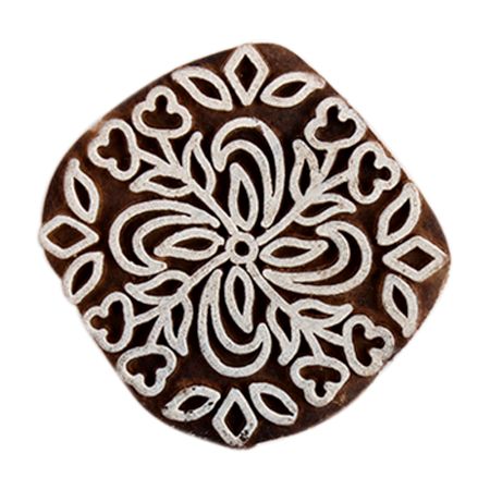 Set of 1 Piece New Wooden Printing Block