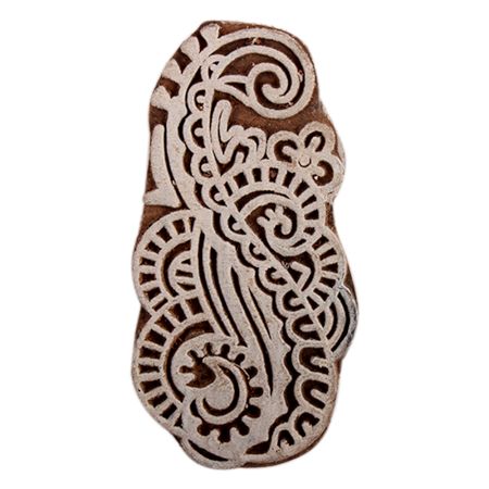 Set of 1 Piece New Wooden Printing Block