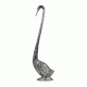 Silver Metal Alloy Duck Statue