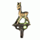 Bronze Deer Single Wall Hooks