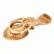 Golden Sheshnag Bronze Door Knocker
