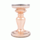 Broad Glass Pillar Candle Holder(Set of 1 Piece)