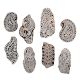 Set of 8 Piece New Mix Wooden Printing Block