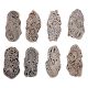 Set of 8 Piece New Mix Wooden Printing Block