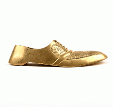 Handcrafted Brass Cigerette Shoe Ashtray