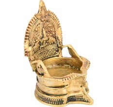Traditional Bronze Lakshmi Kuber Lamp Large