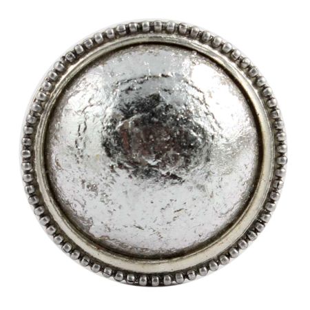 Silver Wheel Floral Metal Drawer Knobs Online