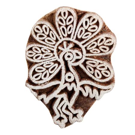 Set of 1 Piece New Wooden Printing Block