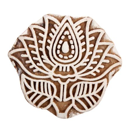 Set of 1 Piece New Wooden Printing Block