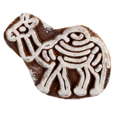 Set of 1 Piece New Wooden Printing Block