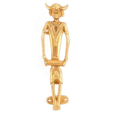 Brass Door Musician Handle (Dhokra Art)