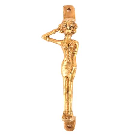 Brass Girl Door Handles Old Home Decor