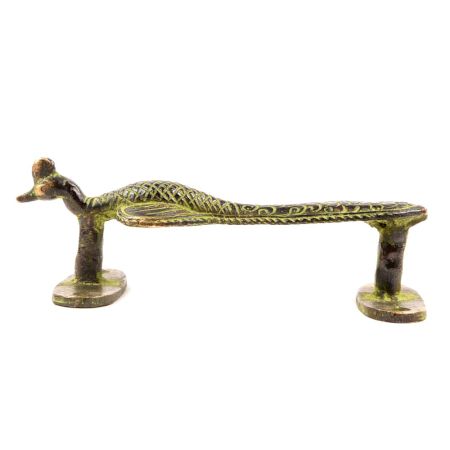 Brass Bronze Peacock Door Handle
