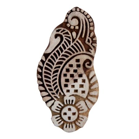 Set of 1 Piece New Wooden Printing Block