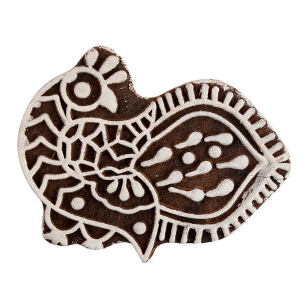 Set of 1 Piece New Wooden Printing Block