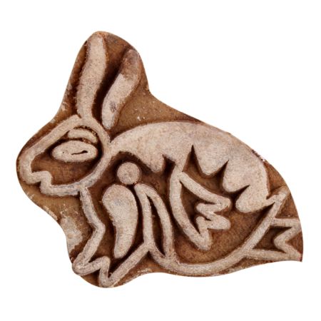 Set of 1 Piece New Wooden Printing Block