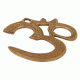 Om, Hindu Small Spiritual Brass Wall Decor
