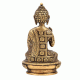 Brass Made Meditating Buddha Statues