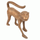 Brass Walking Monkey Sculpture