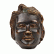 Bronze Black Boy Face Ashtray Ash Holder