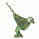 Great Bronze Parrot with Excellent Patina