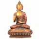 Brass Abhaya Mudra Buddha Statue
