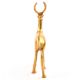 Vintage Brass Antelope Figurine
