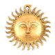 Wall Hanging Motif Of Sun Brass Statue