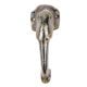 Aged Brass Elephant Head Door Handle