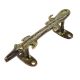 Black Green Brass Crocodile Door Handles