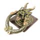 Bronze Feng Shui Folk Dragon Head Knocker