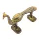 Vintage Brass Peacock Door Handle