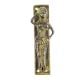 Black Bronze Tribal Female Door Handle