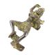 Black Natraj Dancing Bronze Door Handle