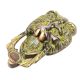 Black Bronze Door Knocker Lion