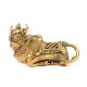 Shiva Nandi Cow Statue Brass Figurine