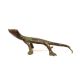 Vintage Brass Lizard Figurine Statue
