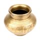Indian Brass Lota with Chiseled and Incised Decoration
