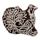 Set of 1 Piece New Wooden Printing Block