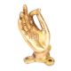 Brass Buddha Hand Door Handles (Meditation Pose)