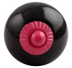 Black Round Pink Fitting Ceramic Knob