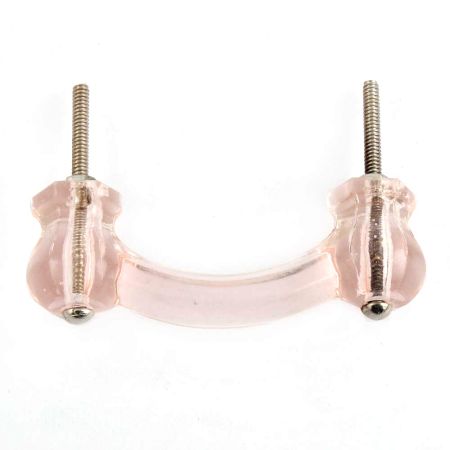Pink Glass Handles