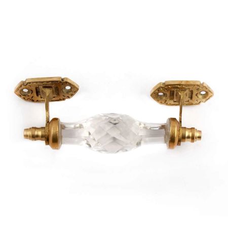 Clear Small Glass Wardrobe Handles