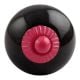 Black Round Pink Fitting Ceramic Knob