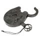 Heavy Duty Iron Lock & Key