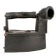 Coal Fired Clothes Press Cast Iron with Wooden Handle and Chimney