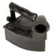 Coal Fired Clothes Press Cast Iron with Wooden Handle and Chimney
