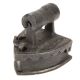 Old Rustic Iron on the Hot Coal Used To Iron Clothes