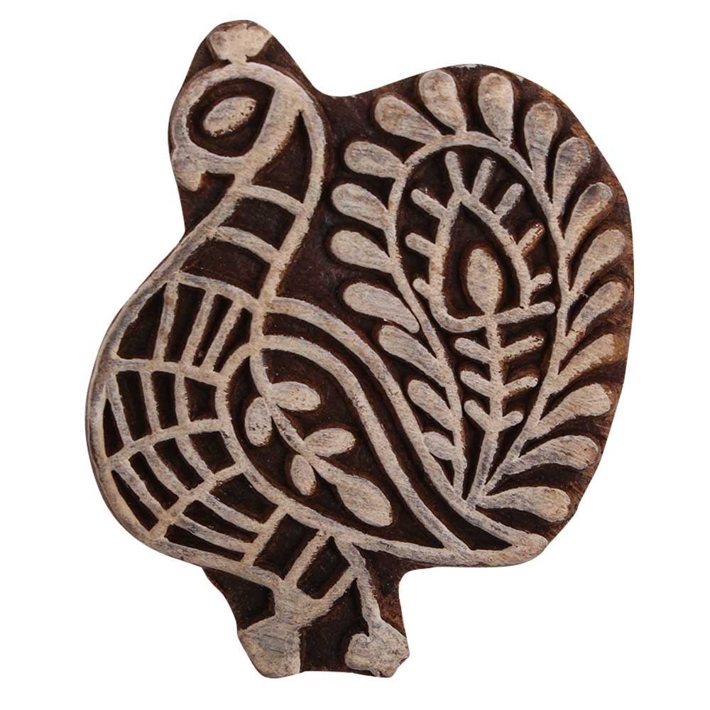 Set of 1 Piece New Wooden Printing Block