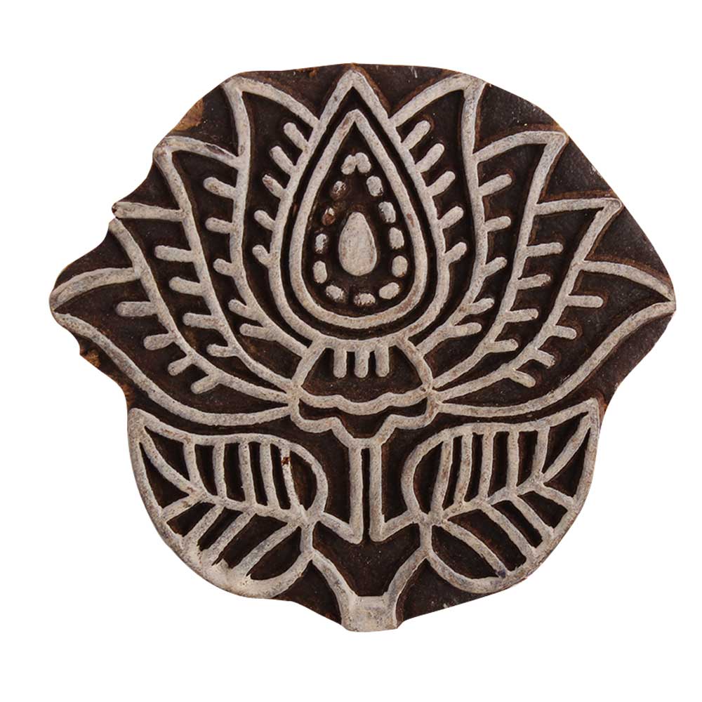 Set of 1 Piece New Wooden Printing Block